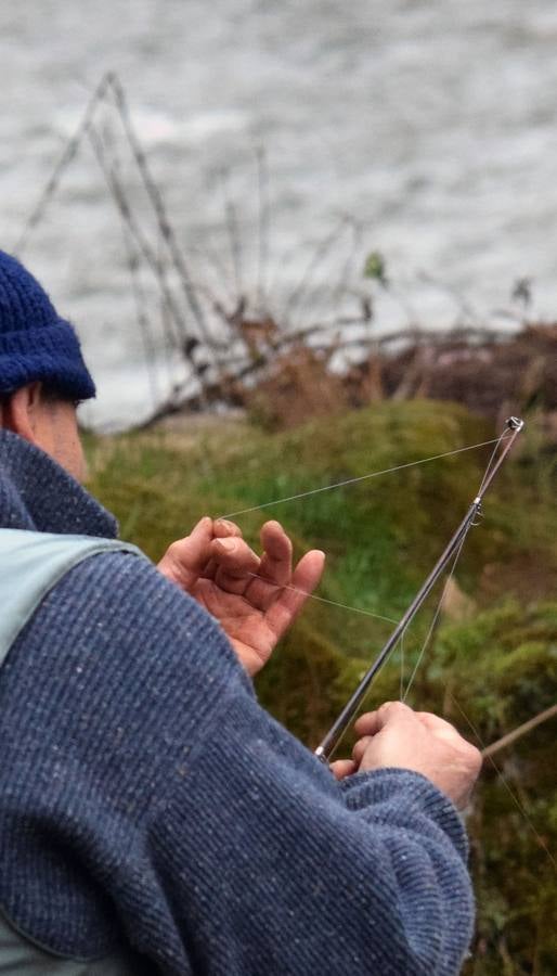 Primera jornada de pesca en La Rioja