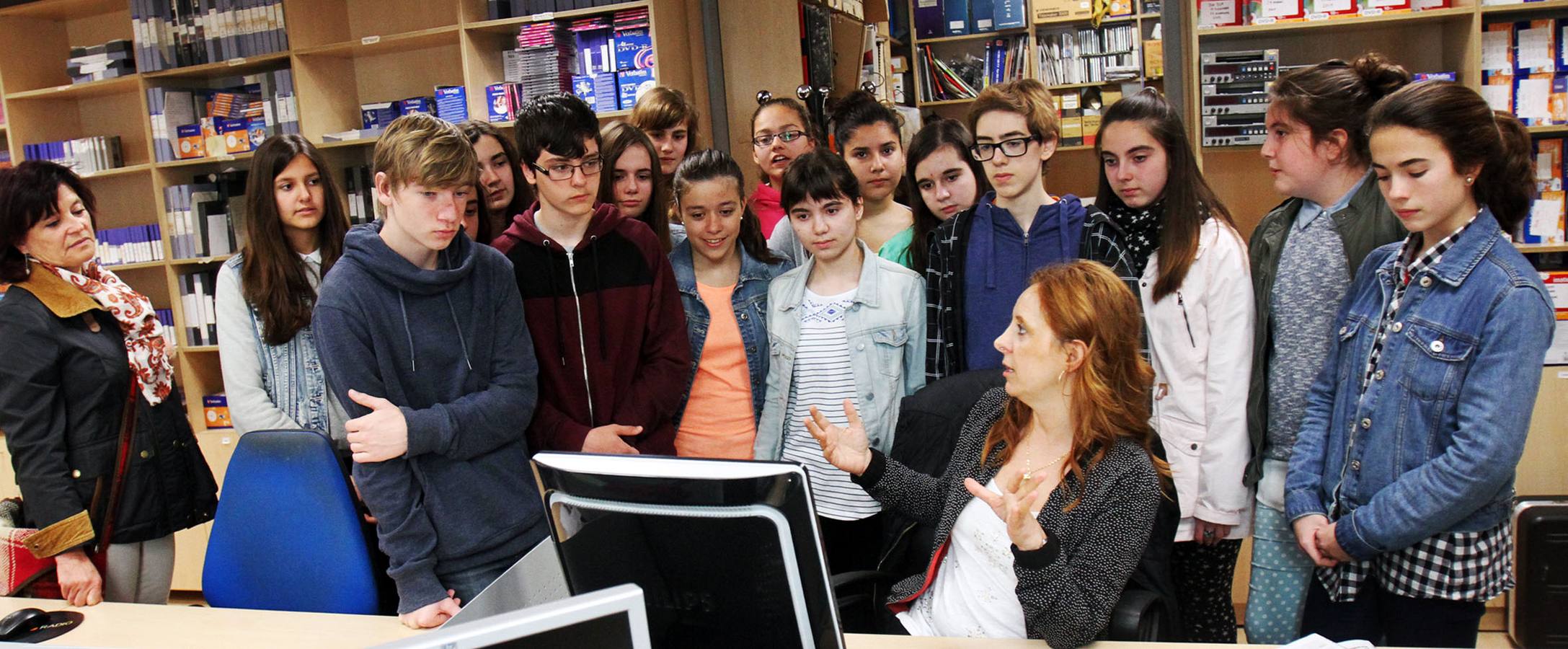 Los alumnos de 2º D de la ESO de Sagasta visitan la multimedia de Diario LA RIOJA