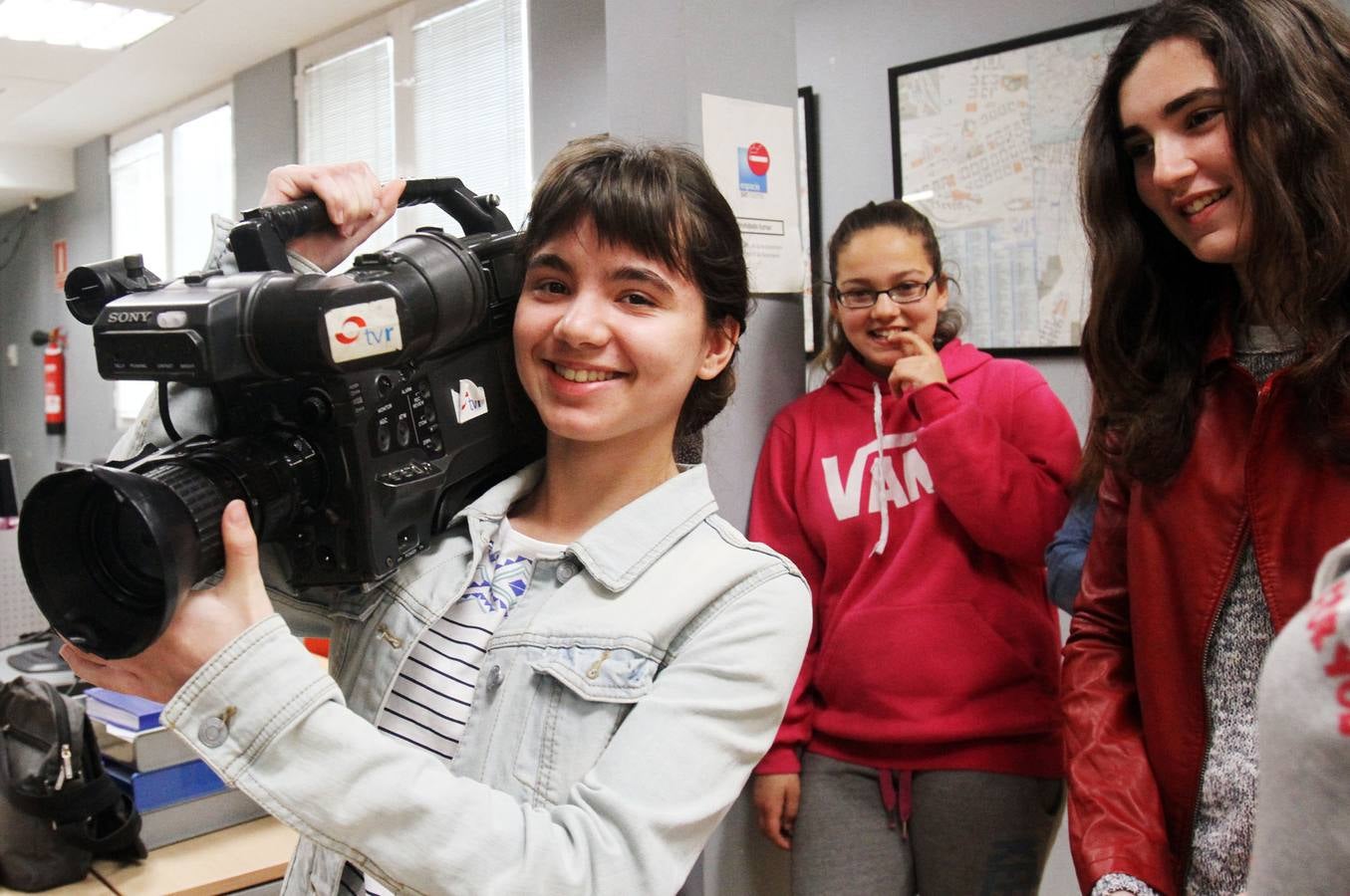 Los alumnos de 2º D de la ESO de Sagasta visitan la multimedia de Diario LA RIOJA