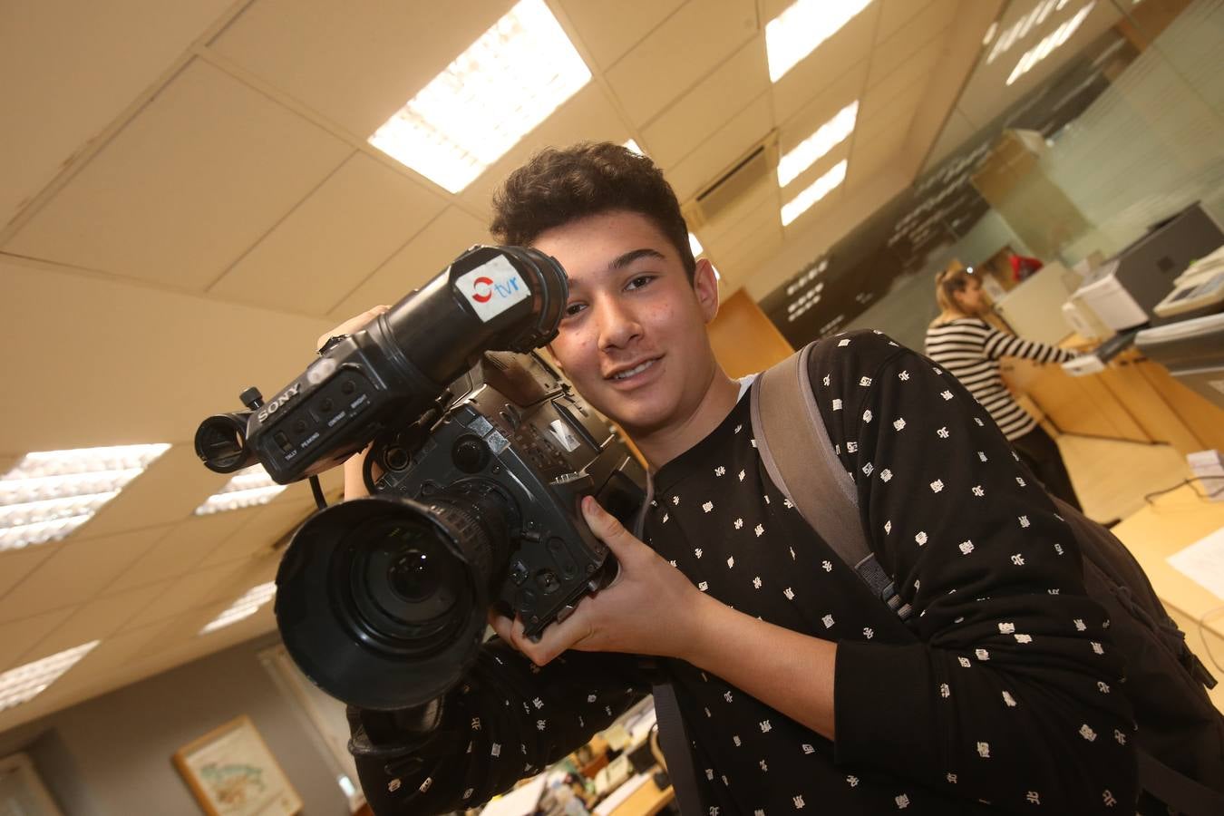 Los alumnos de 2º B de la ESO del Sagasta visitan la multimedia de Diario LA RIOJA