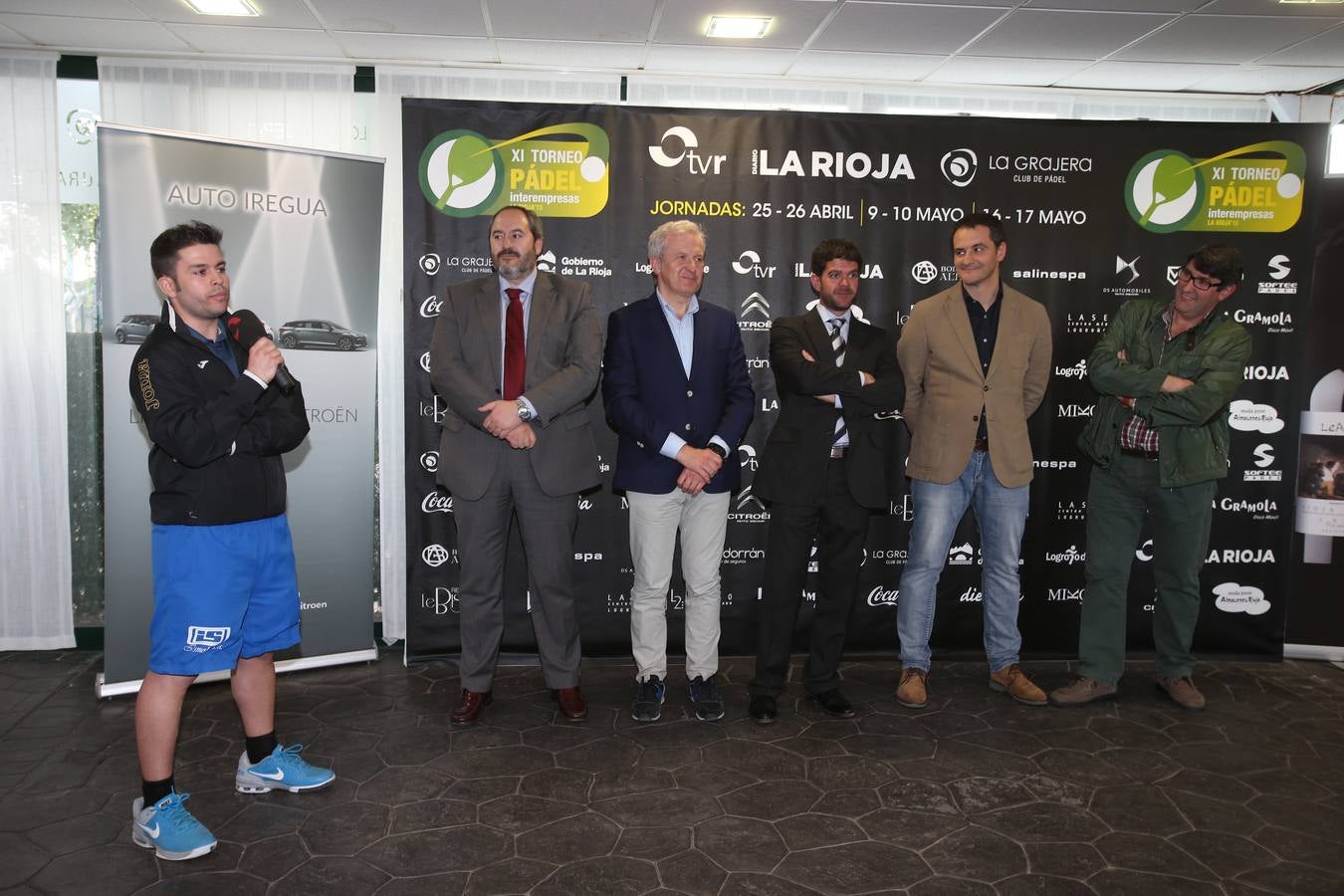 Presentación del XI Torneo de Pádel Interempresas 2015