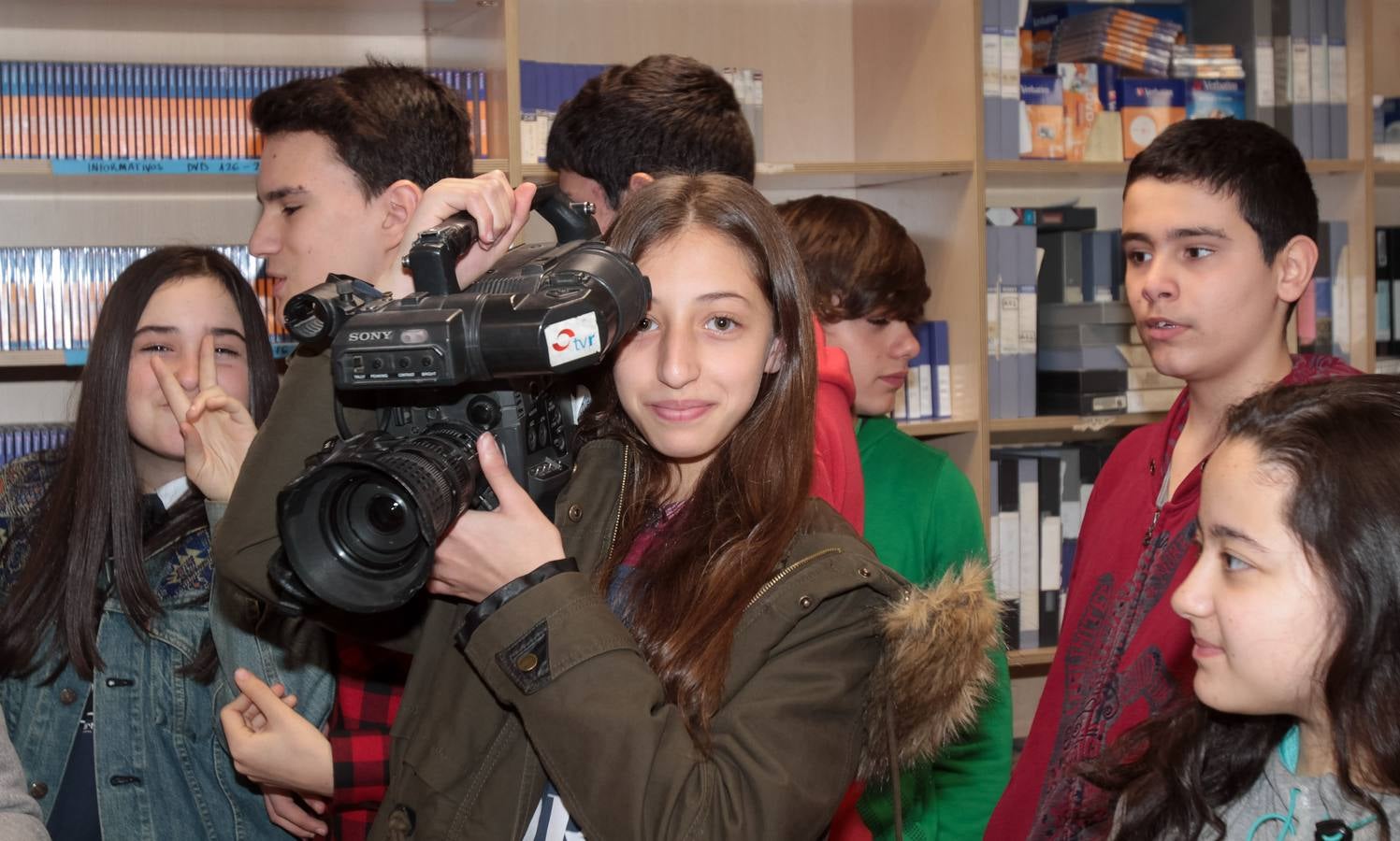 Alumnos del Sagasta visitan Diario LA RIOJA