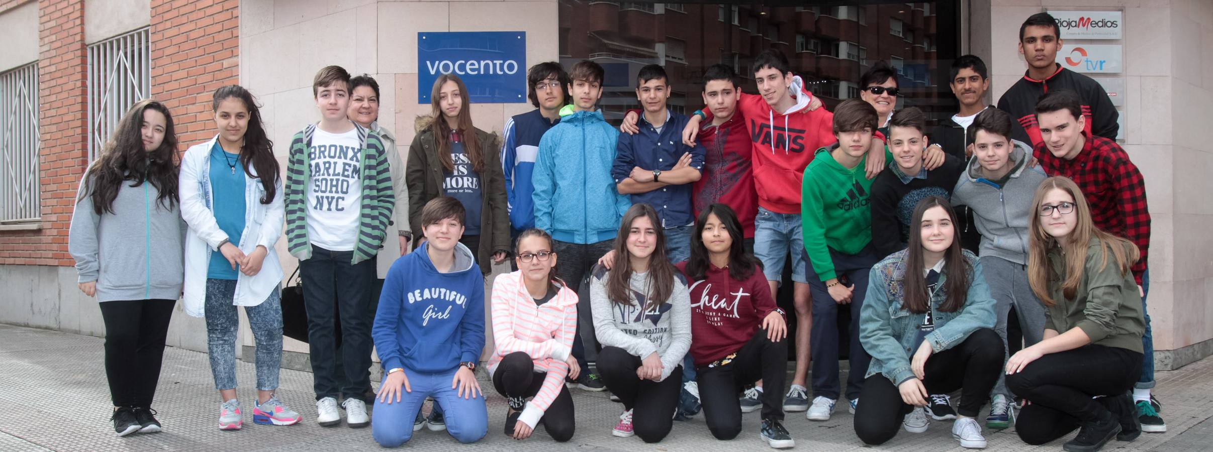 Alumnos del Sagasta visitan Diario LA RIOJA