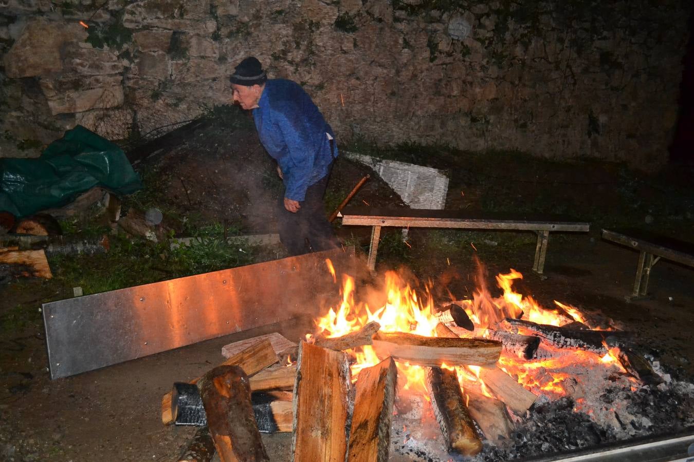 Los marchosos llegan a Valvanera