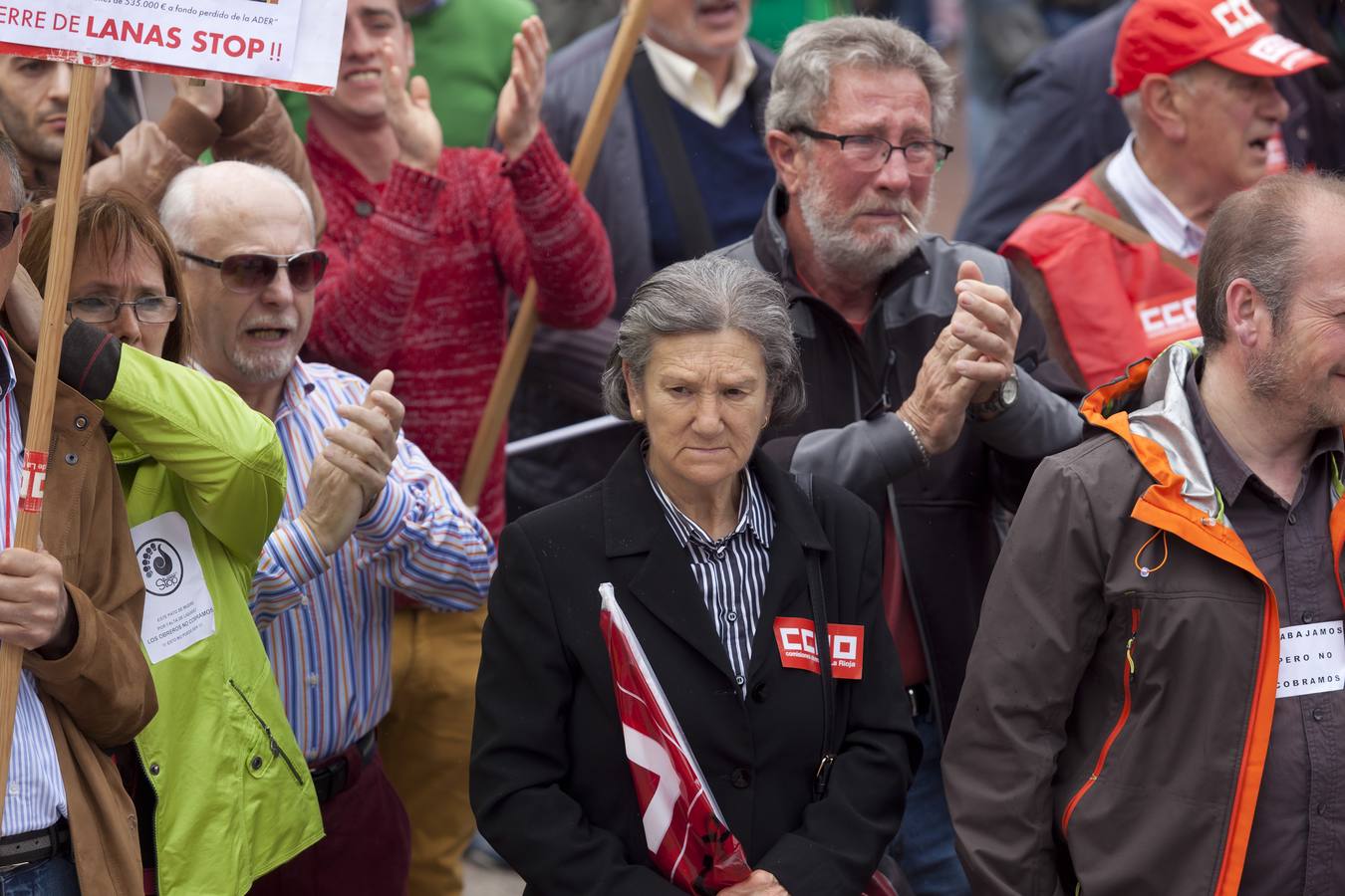 Manifestación del Primero de Mayo en Logroño