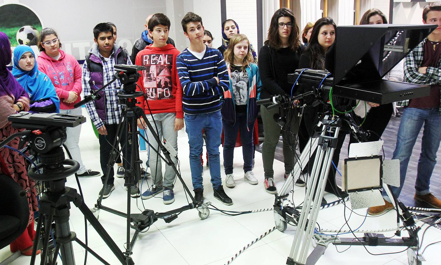 Visita de alumnos del IES Comercio