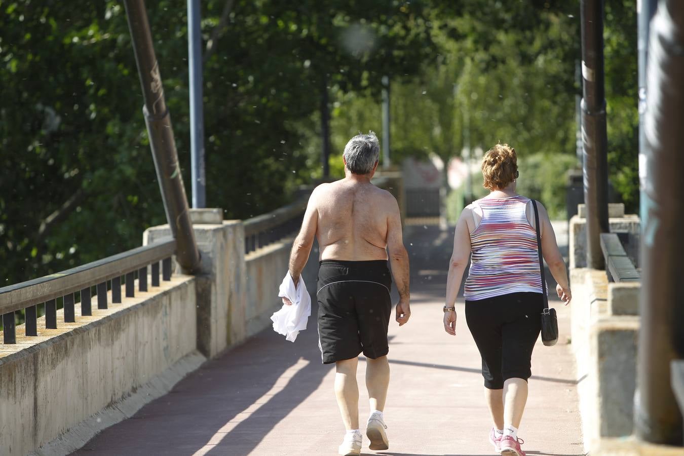 La Rioja disfruta y sufre el repentino calor