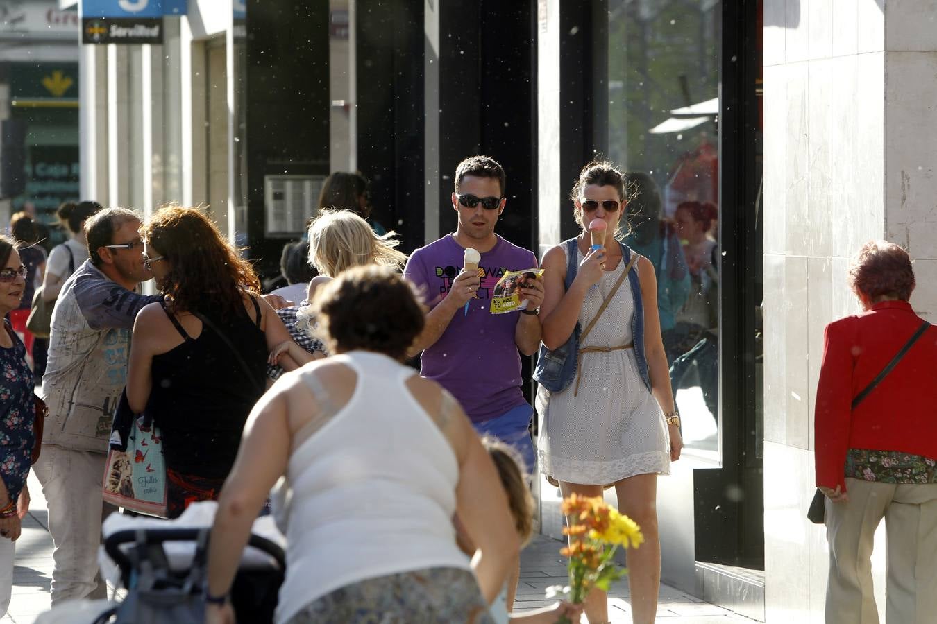 La Rioja disfruta y sufre el repentino calor