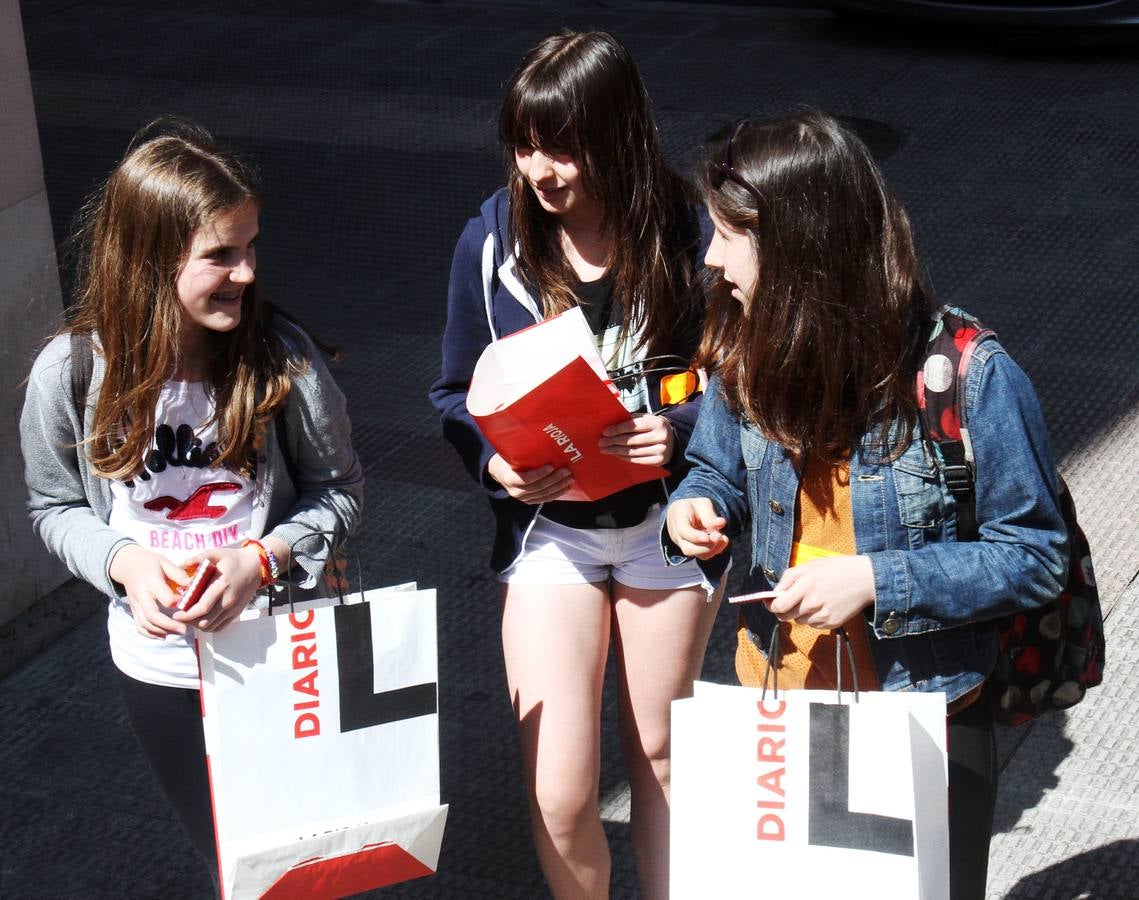 Los alumnos 2º de la ESO del Centro Marianistas de Vitoria y Logroño visitan la multimedia de Diario LA RIOJA