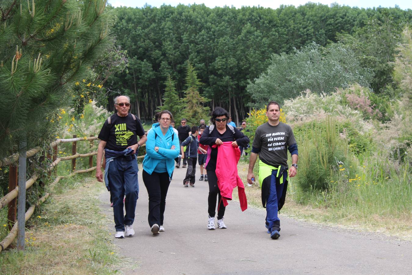 Desde Arnedillo a Calahorra en la Marcha de la Vía Verde