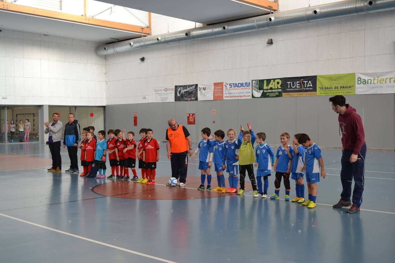 Torneo de fútbol sala prebenjamin en Nájera