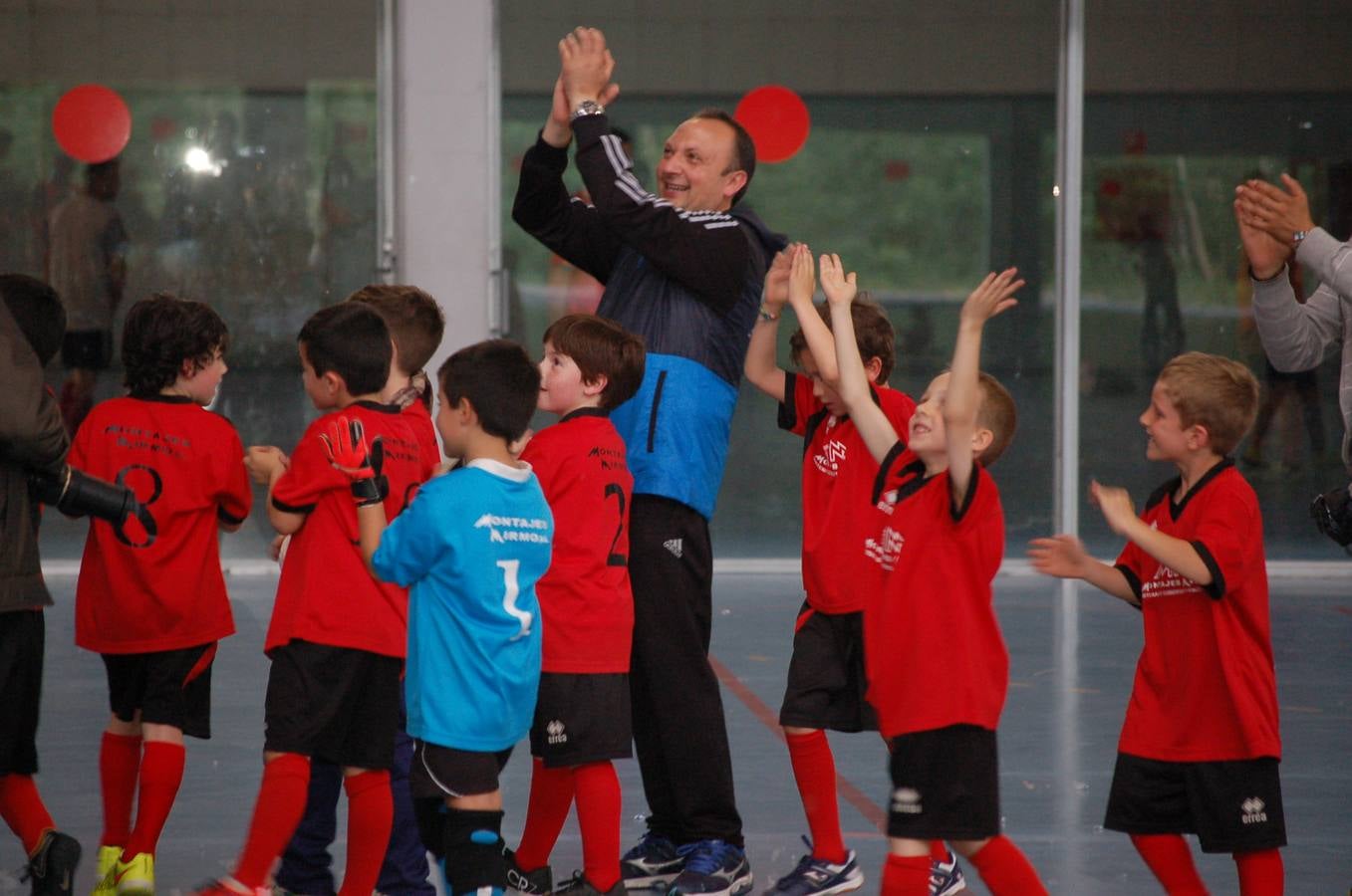 Torneo de fútbol sala prebenjamin en Nájera