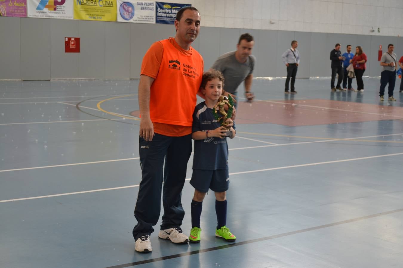 Torneo de fútbol sala prebenjamin en Nájera