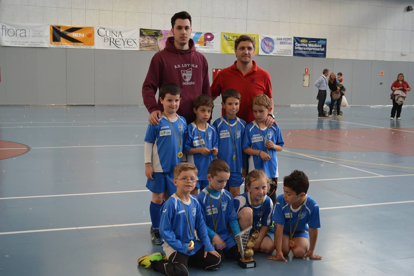 Torneo de fútbol sala prebenjamin en Nájera