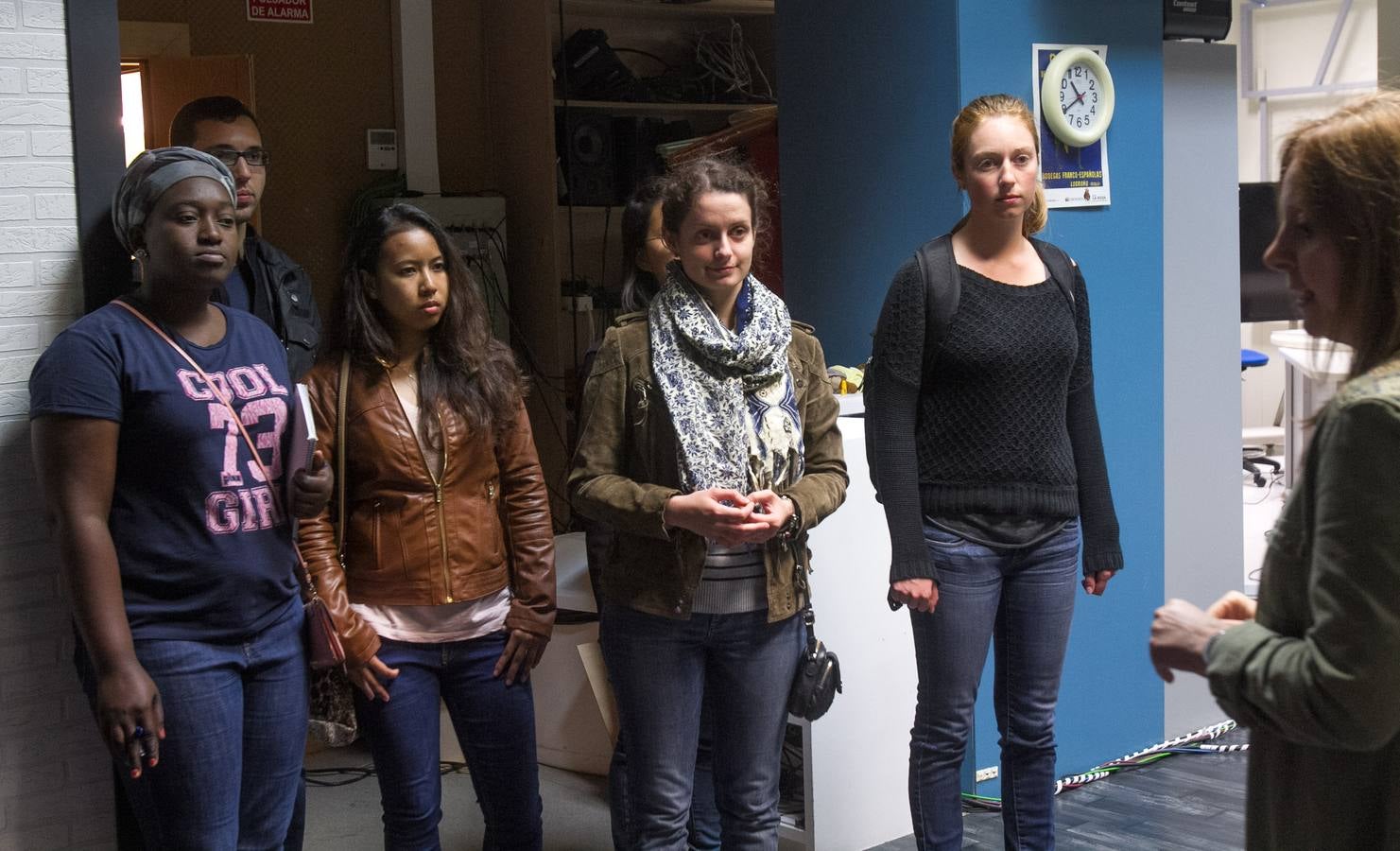 Visita de los alumnos de los Cursos de Lengua y Cultura española de la Fundación UR