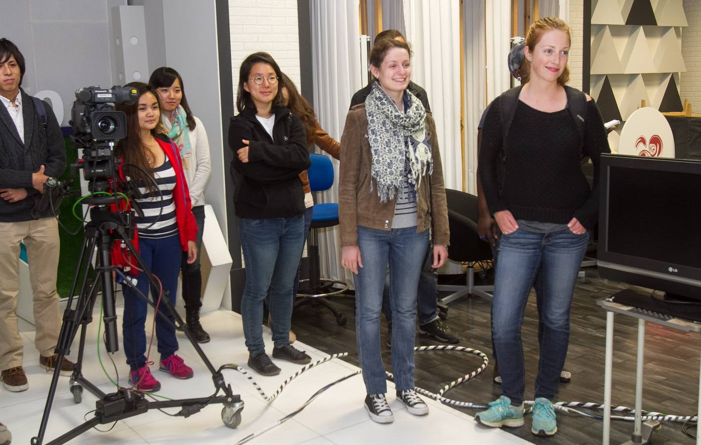 Visita de los alumnos de los Cursos de Lengua y Cultura española de la Fundación UR