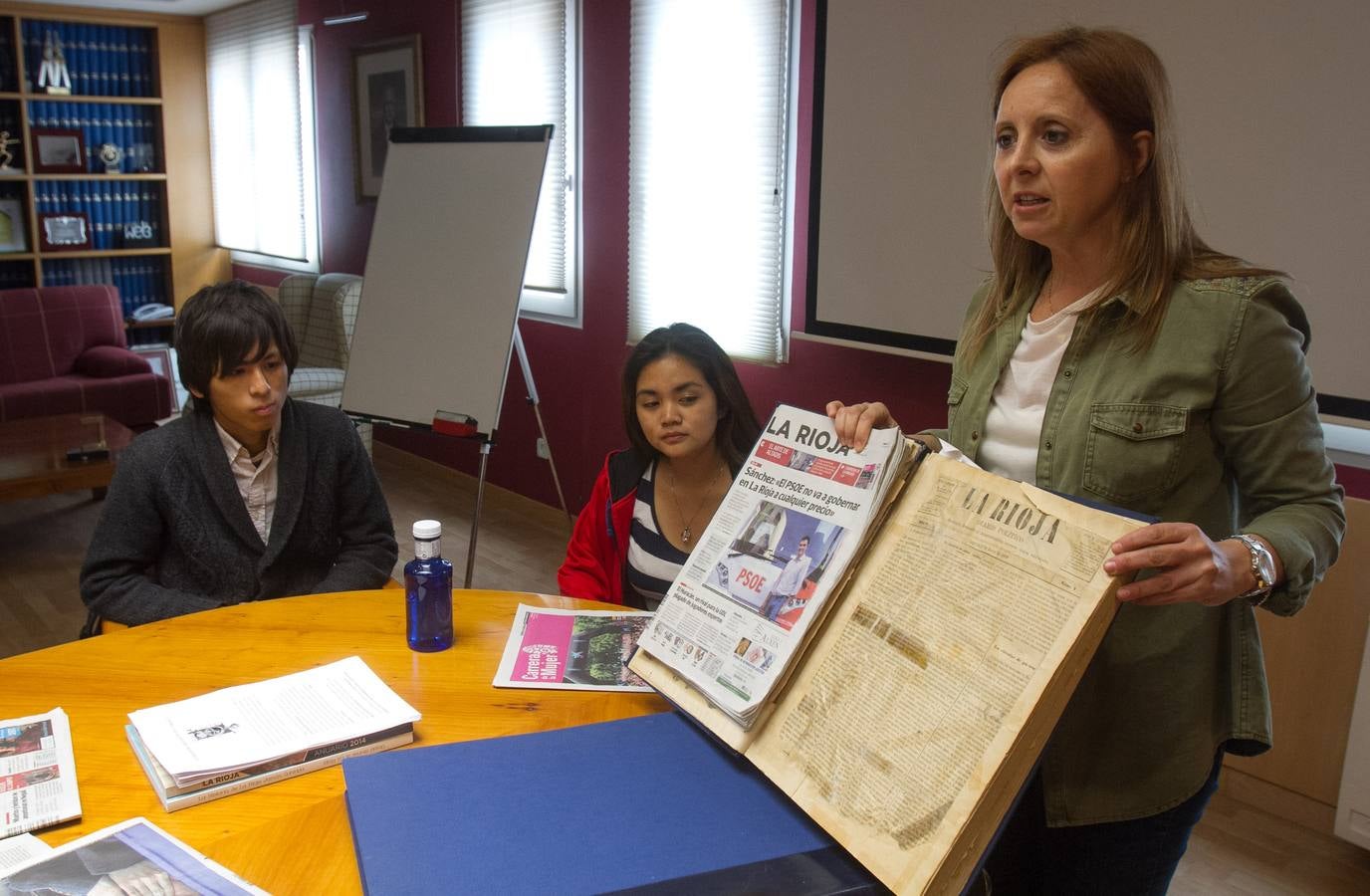 Visita de los alumnos de los Cursos de Lengua y Cultura española de la Fundación UR