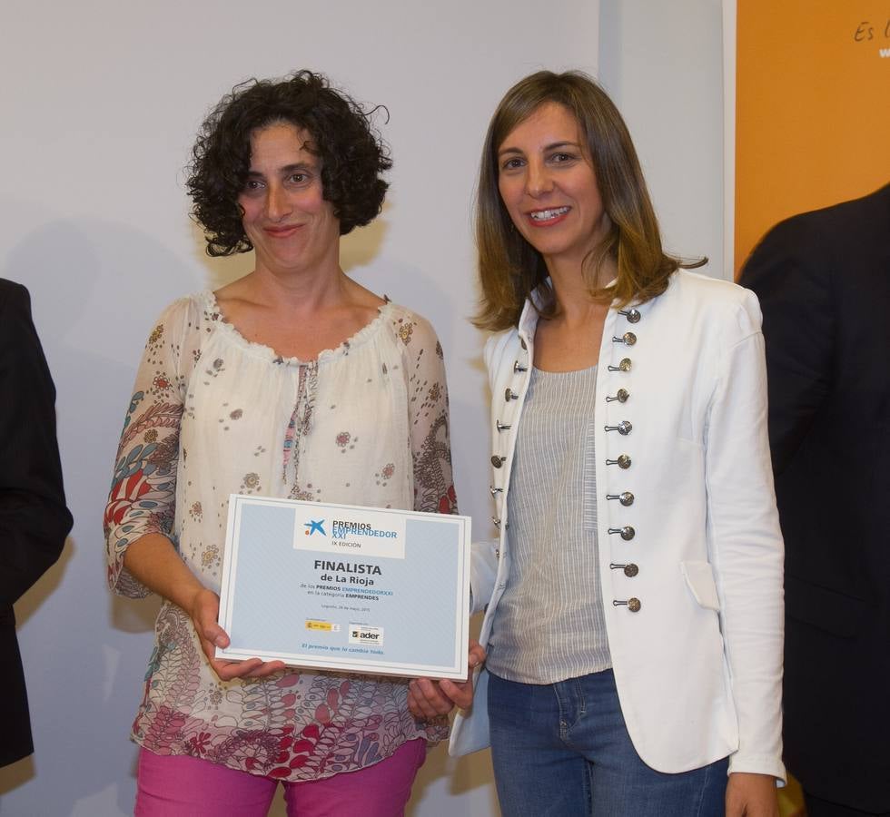 Entrega del premio &#039;Emprendedor XXI&#039; en La Rioja