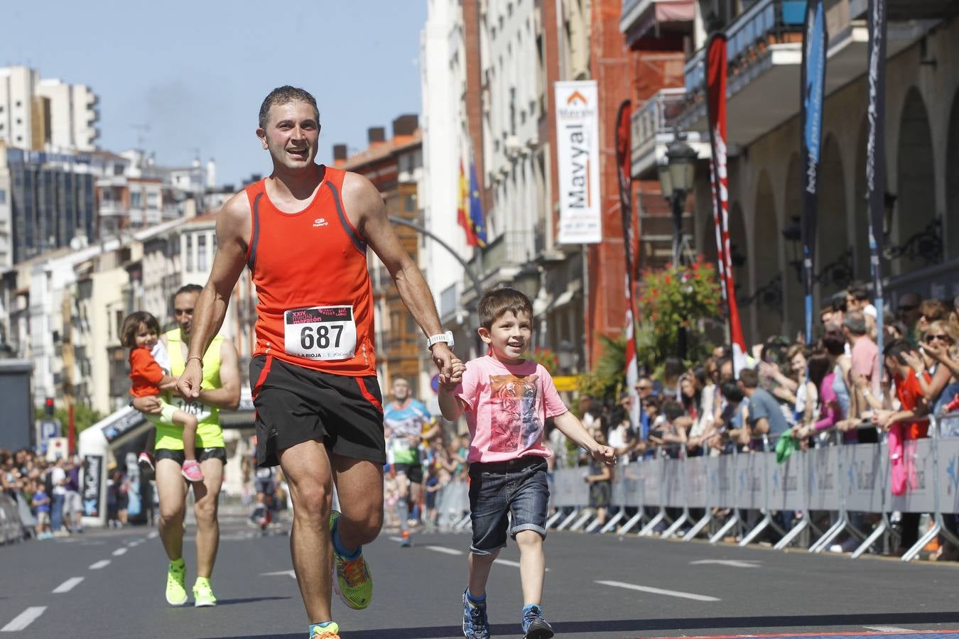 Media Maratón de La Rioja: La recompensa de la meta (II)