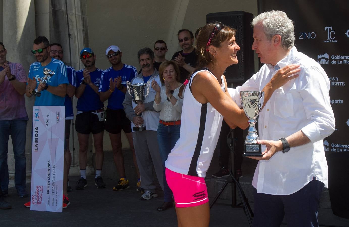 Media Maratón de La Rioja: El podio