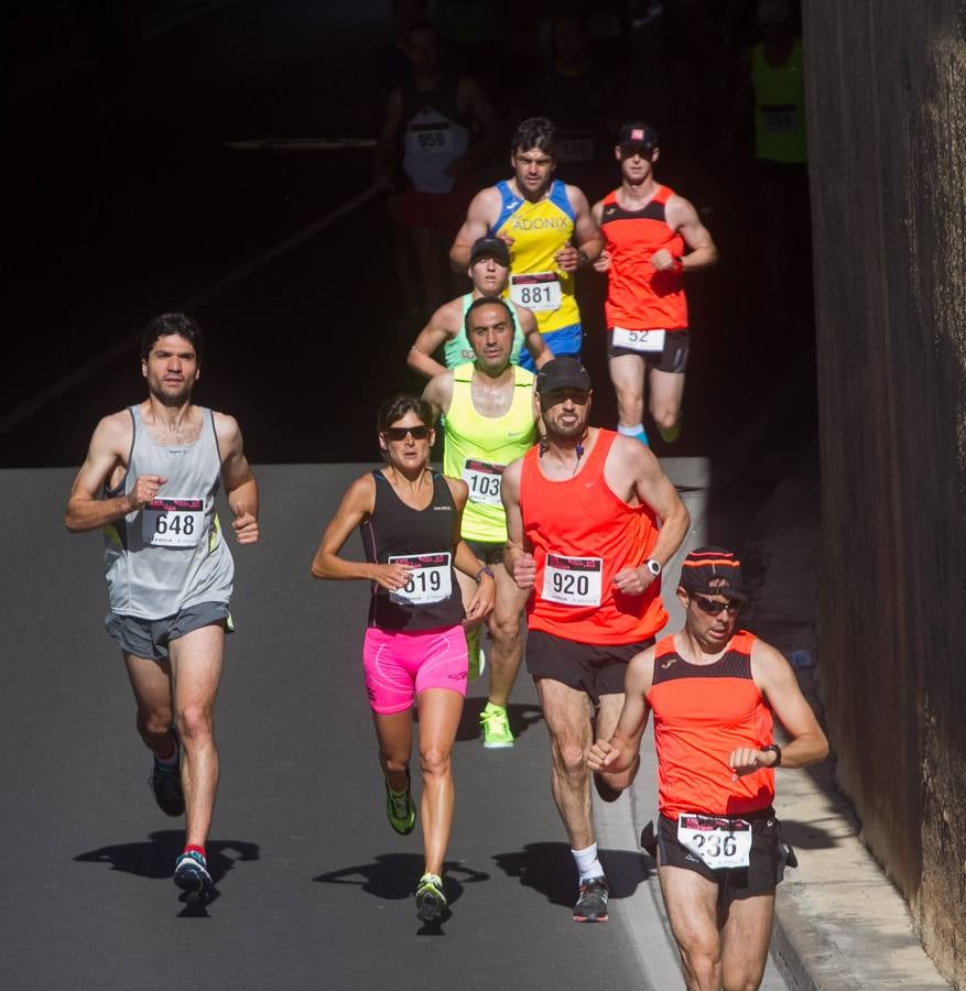 Media Maratón de La Rioja: La salida y la carrera por las calles logroñesas