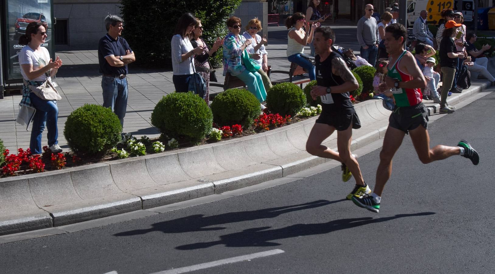Media Maratón de La Rioja: La salida y la carrera por las calles logroñesas