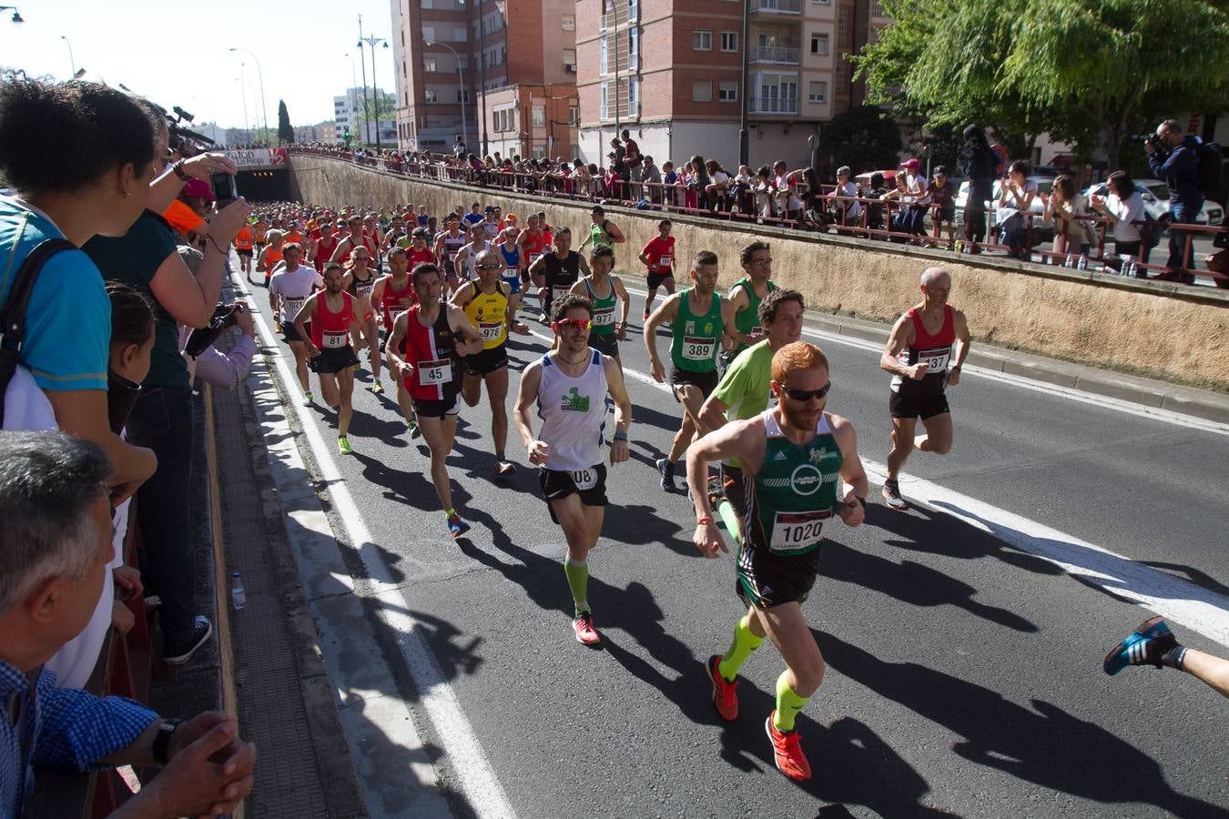 Media Maratón de La Rioja: La salida y la carrera por las calles logroñesas