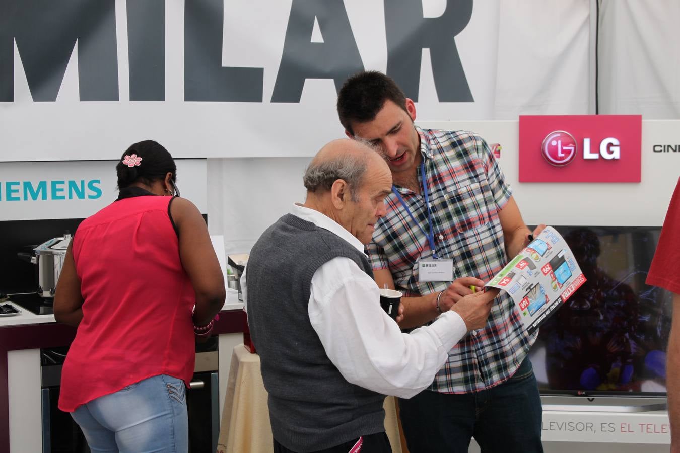 Feria del comercio en Alfaro