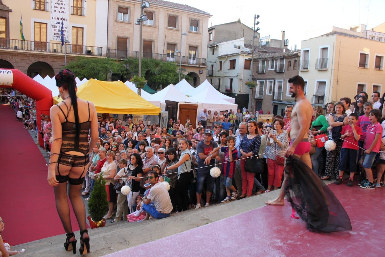 Feria del comercio en Alfaro