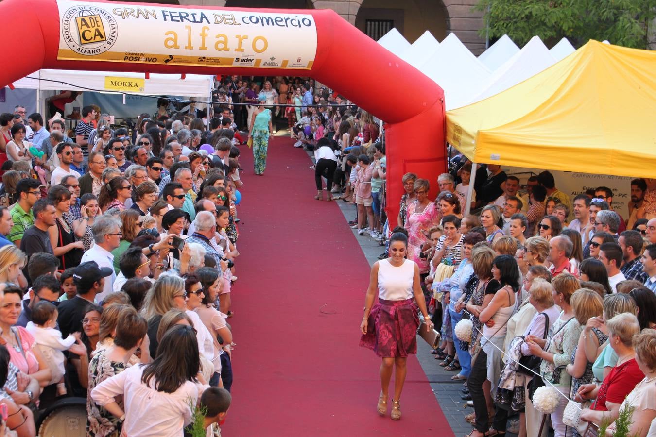 Feria del comercio en Alfaro