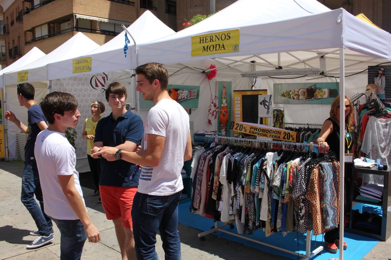 Feria del comercio en Alfaro