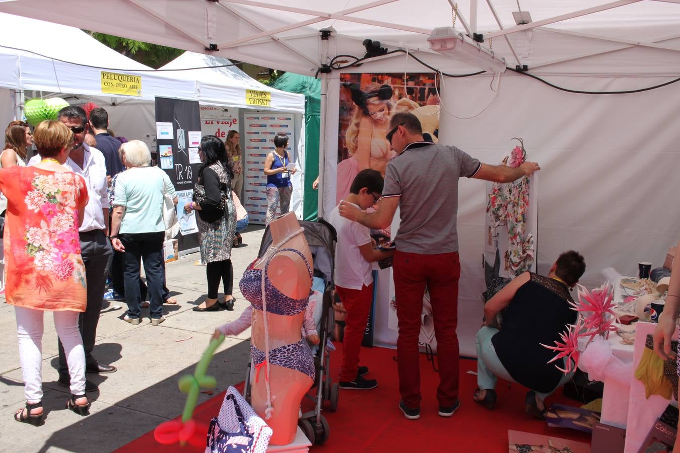 Feria del comercio en Alfaro