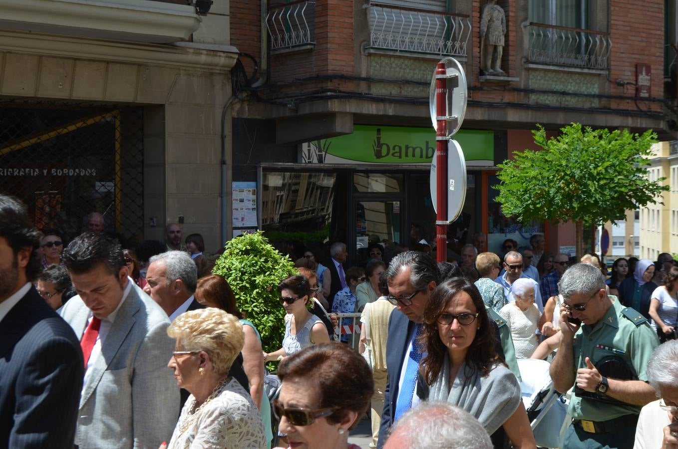 Celebración del Corpus en Calahorra