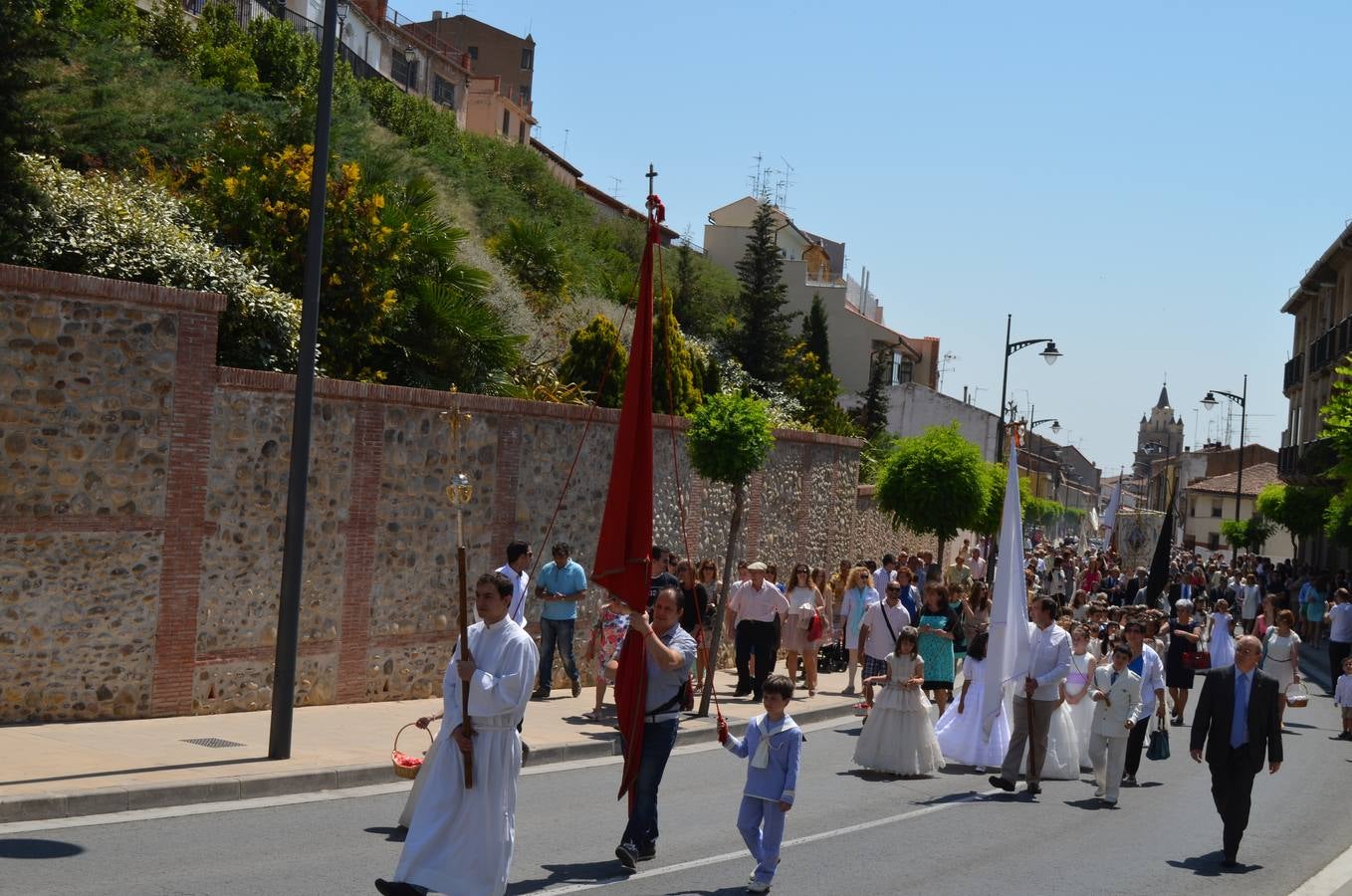 Celebración del Corpus en Calahorra