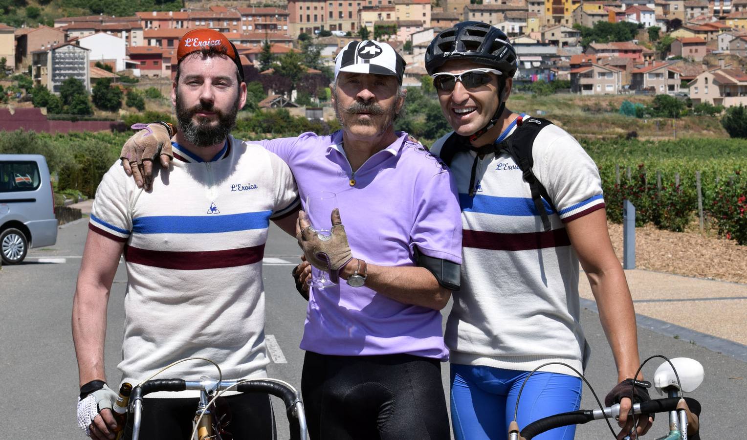 Salida de la Eroica en Cenicero