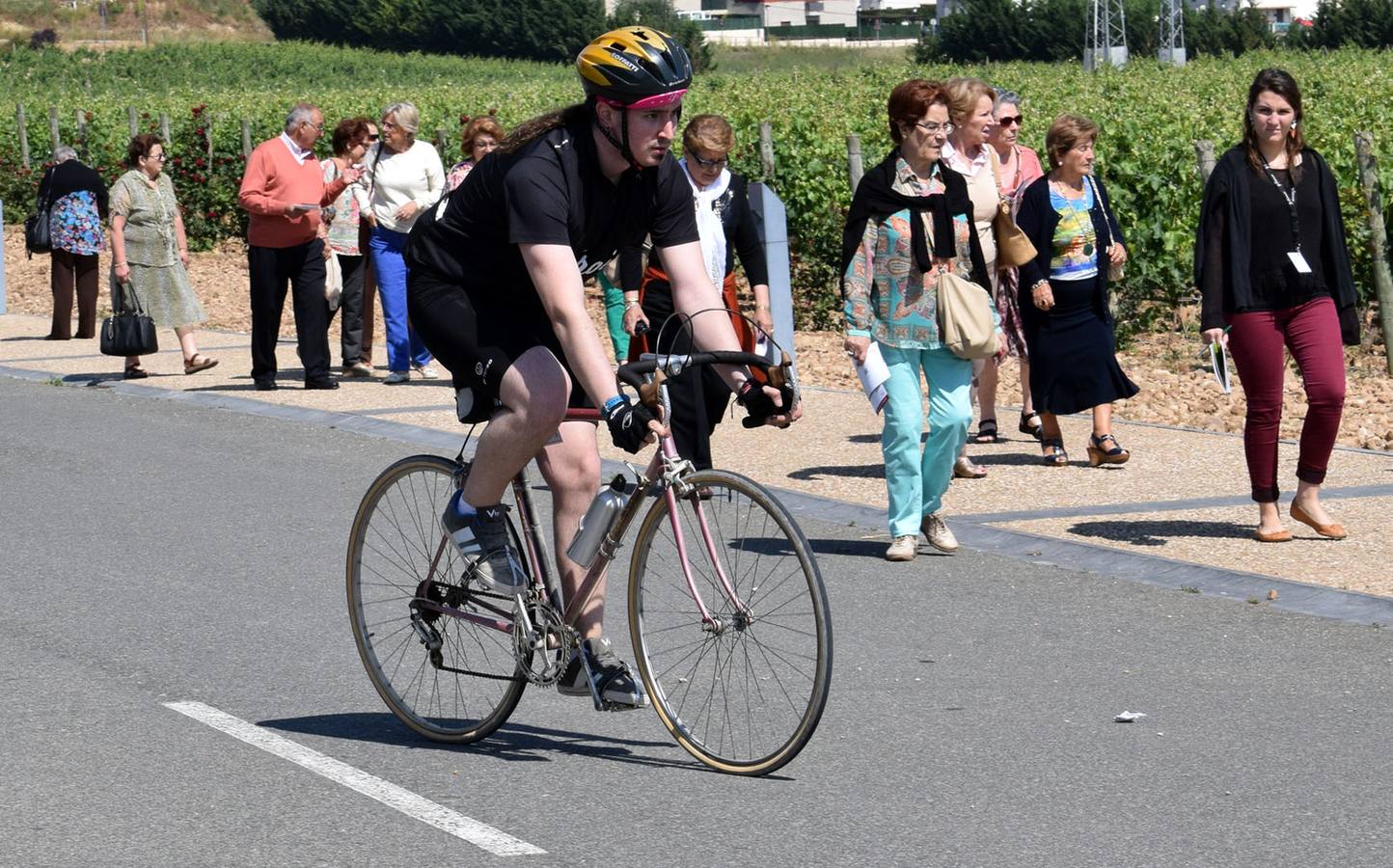 Salida de la Eroica en Cenicero