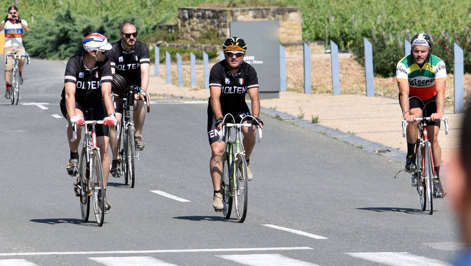 Salida de la Eroica en Cenicero