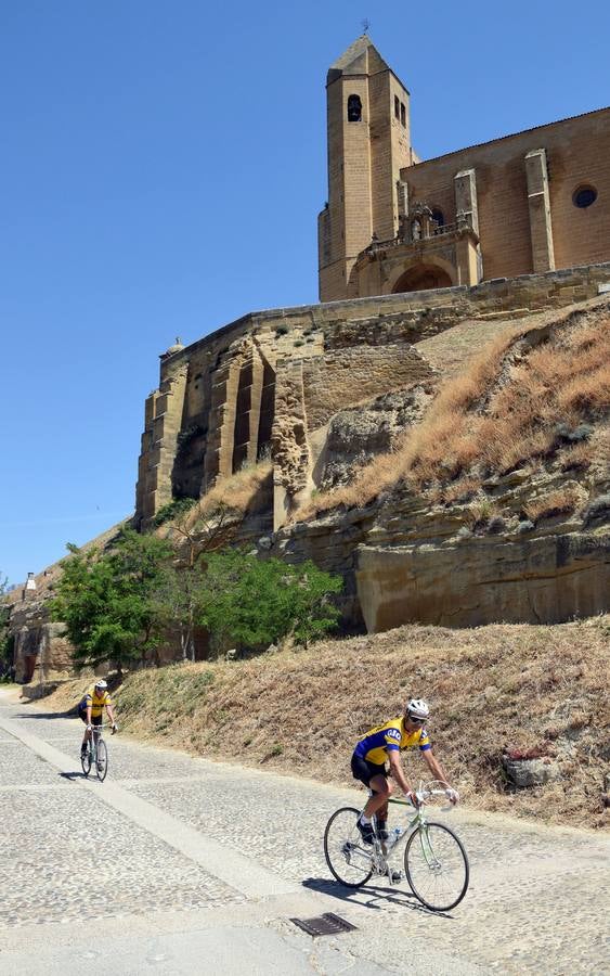 Salida de la Eroica en Cenicero