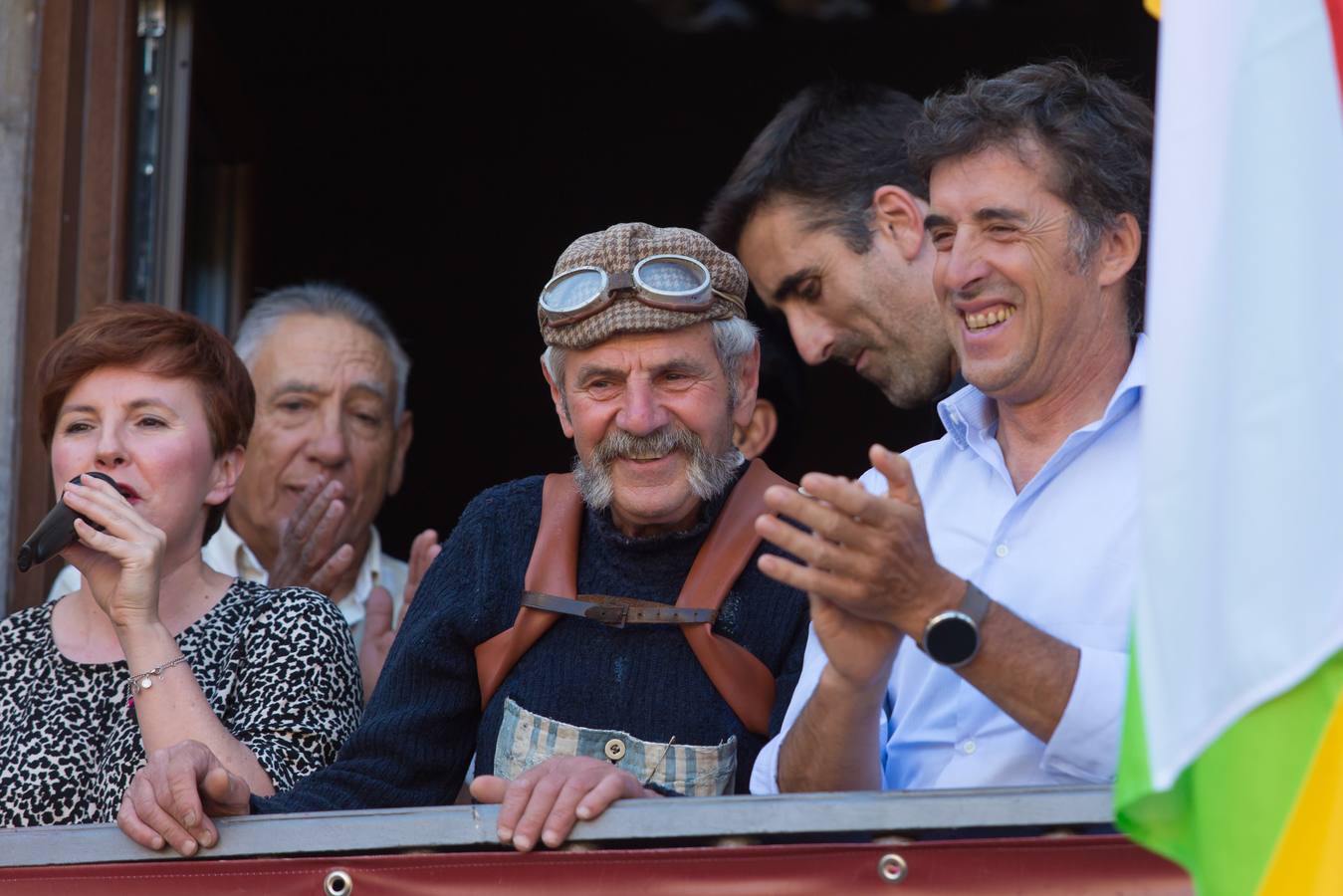 Homenaje a Perico Delgado en La Heroica