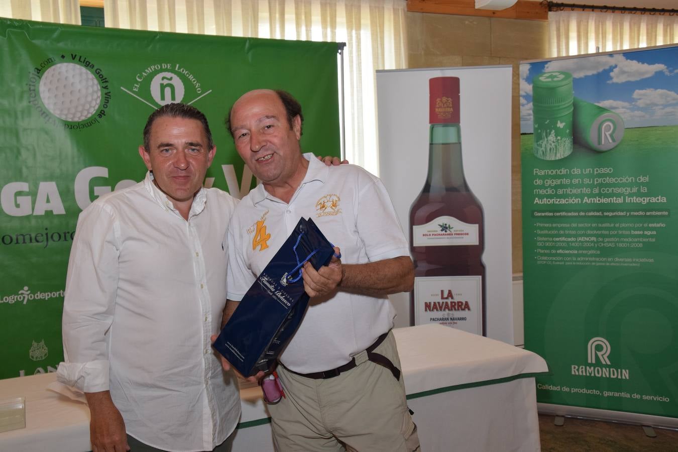 Torneo de Patrocinadores de la Liga Golf y Vino: Los premios (II)