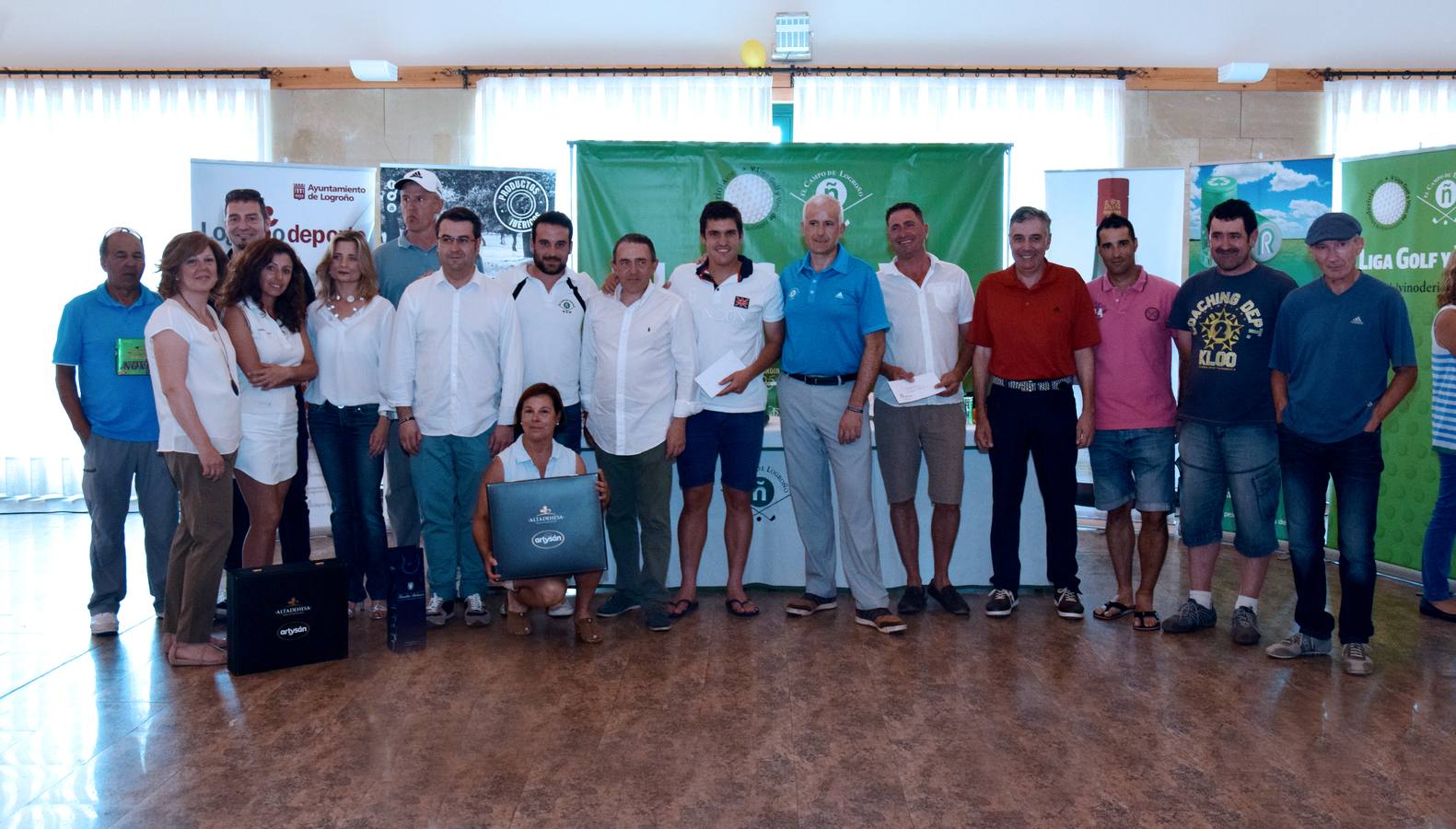 Torneo de Patrocinadores de la Liga Golf y Vino: Los premios (II)