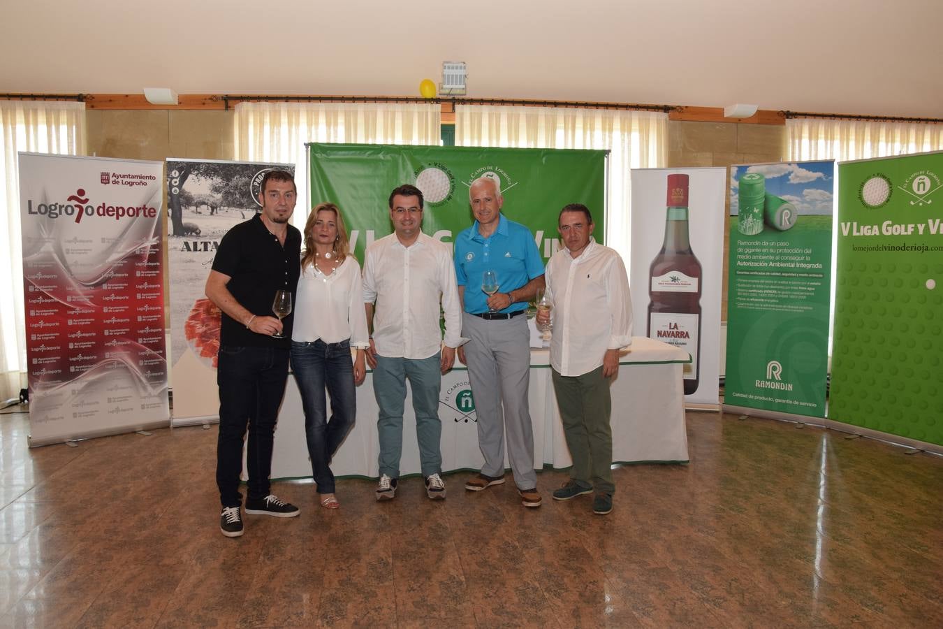 Torneo de Patrocinadores de la Liga Golf y Vino: Los premios (II)