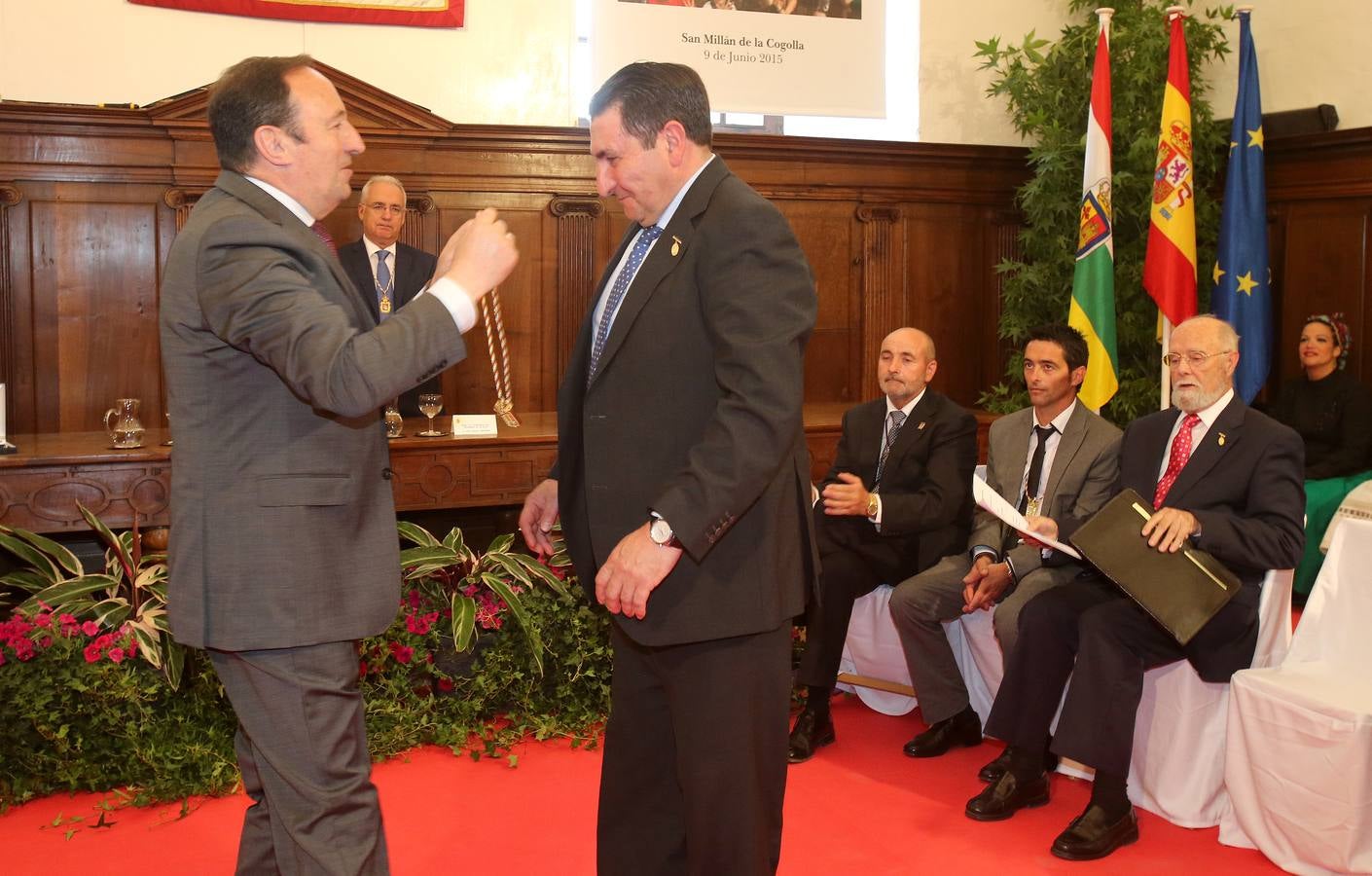 El acto institucional del Día de La Rioja en San Millán