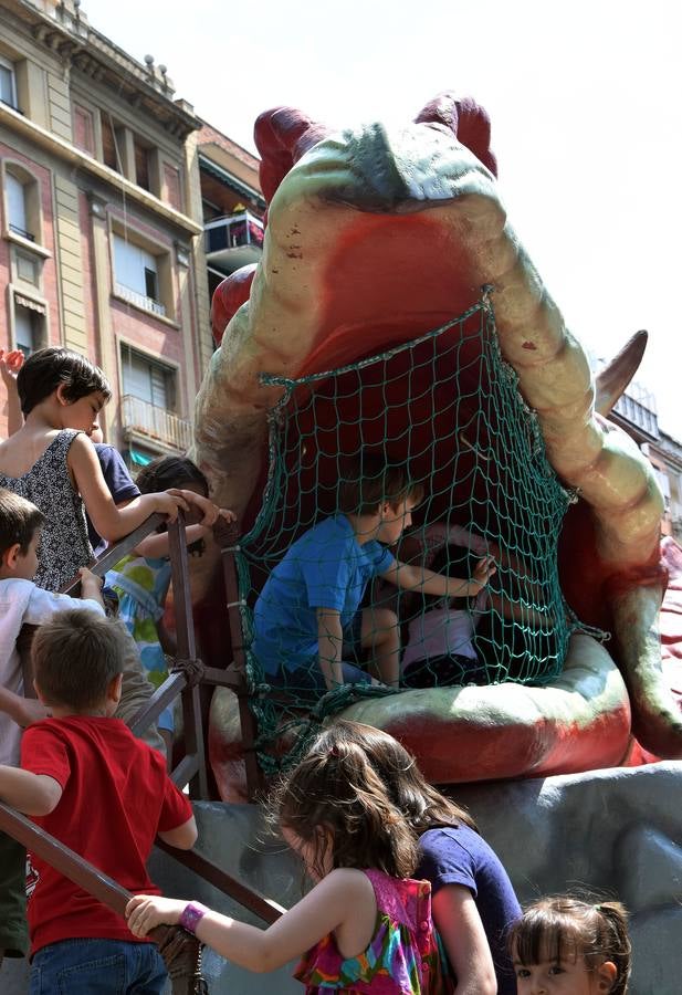 Festival floclórico infantil en El Espolón