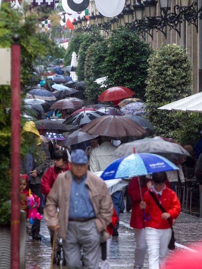 Un San Bernabé pasada por agua