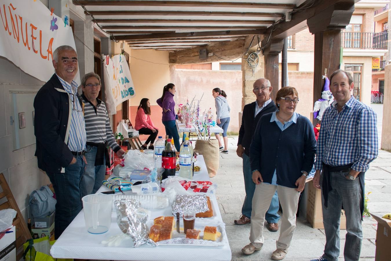 Mercado solidario en Santo Domingo