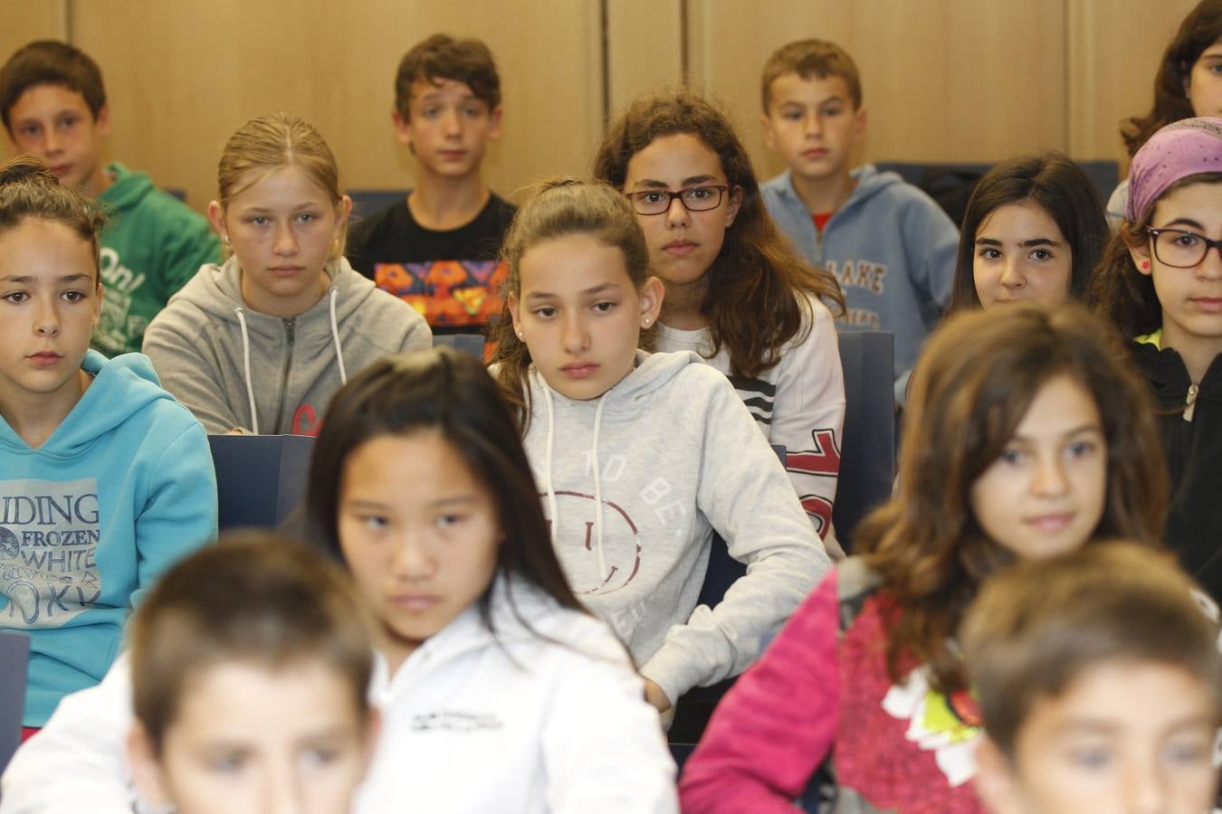 Los alumnos de 6º A del Colegio Las Gaunas de Logroño visita la multimedia de Diario LA RIOJA