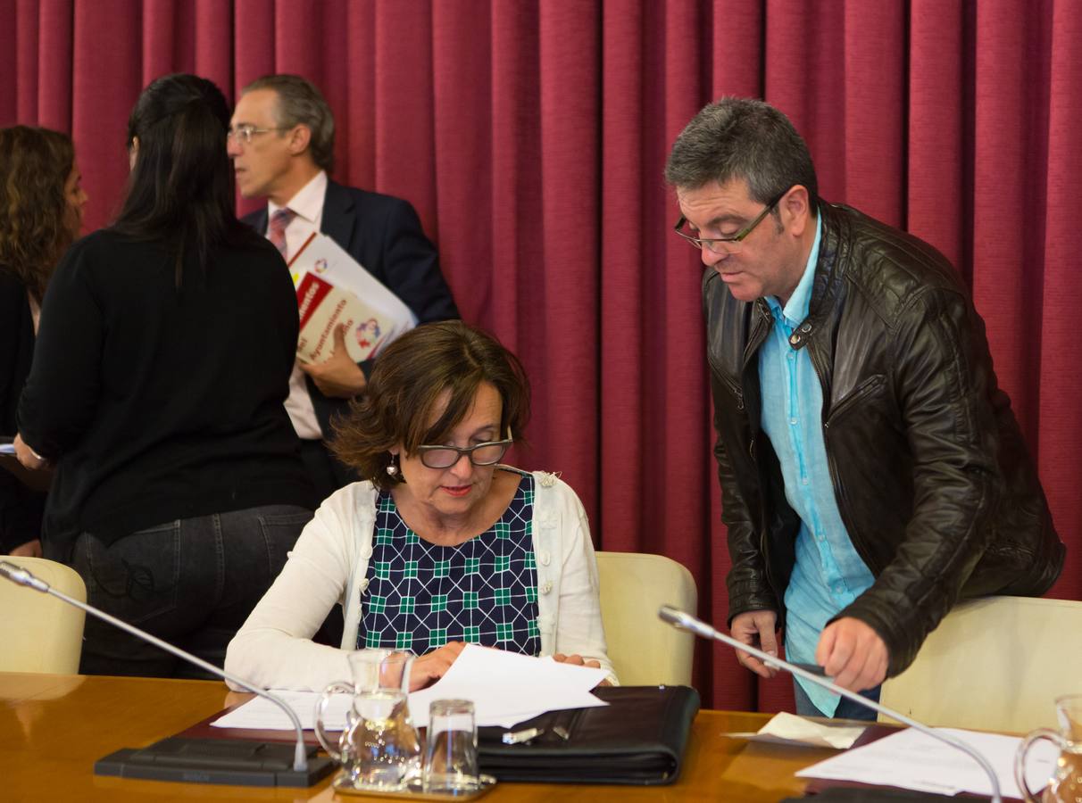 Primera sesión plenaria del Ayuntamiento de Logroño