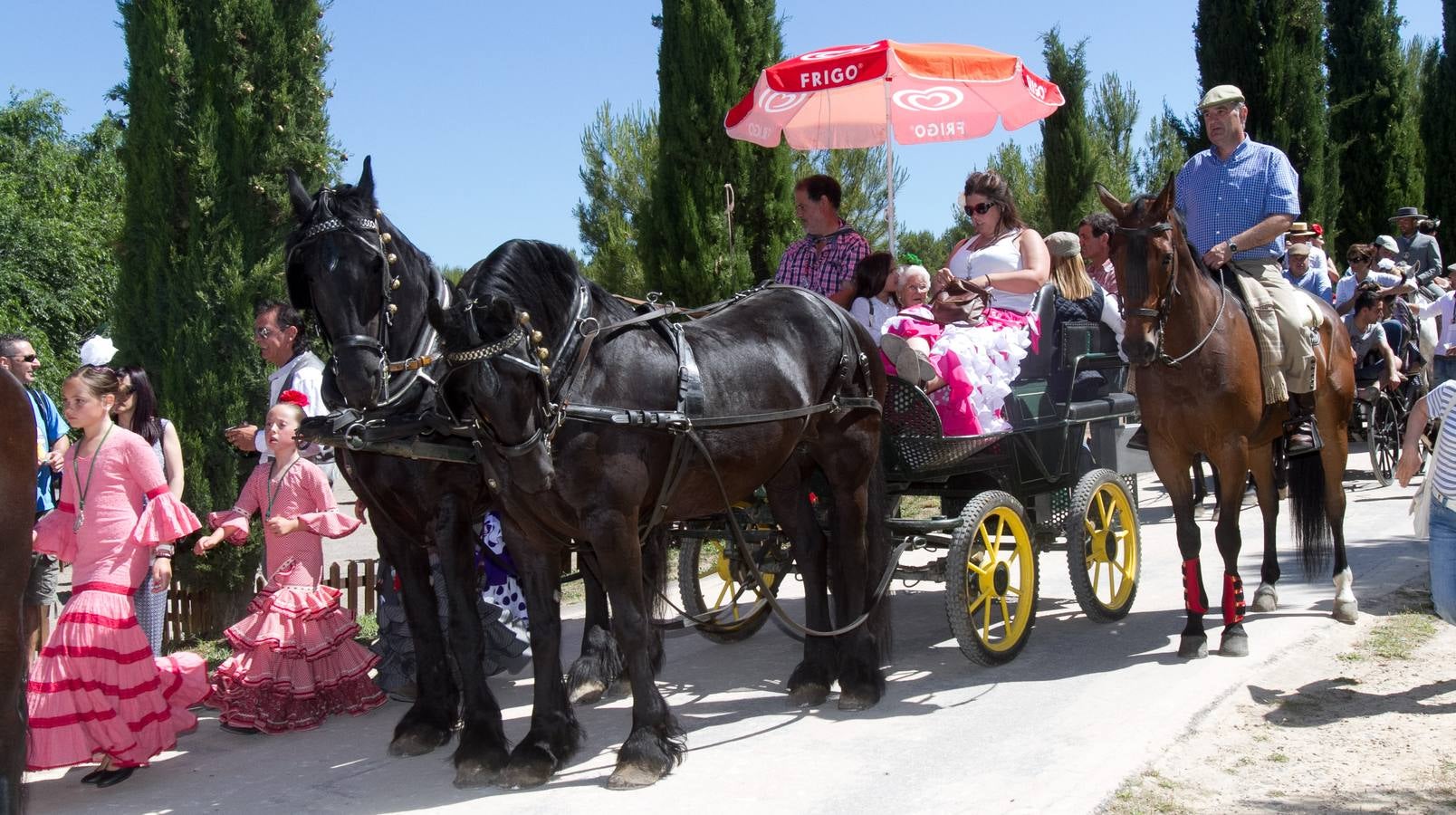 El Rocío llega a la Grajera