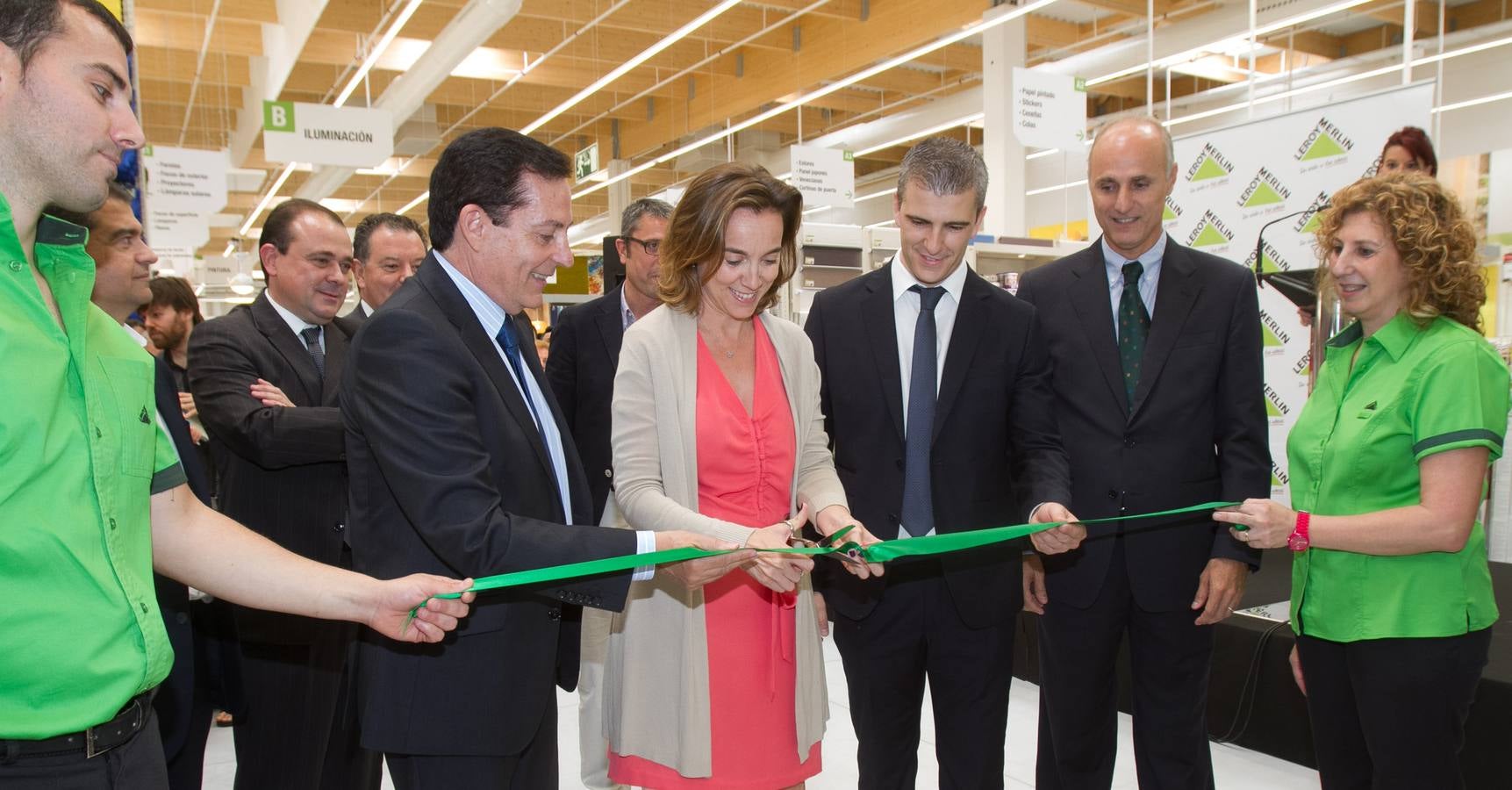 Inauguración de Leroy Merlin en Logroño